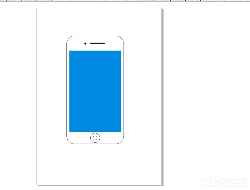 第9张-cdr如何绘制手机平面图？cdr绘制手机平面图的方法-恩蓝科技