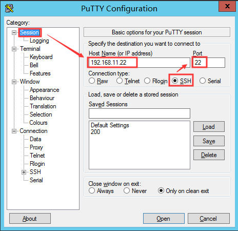 使用putty远程登录linux系统教程